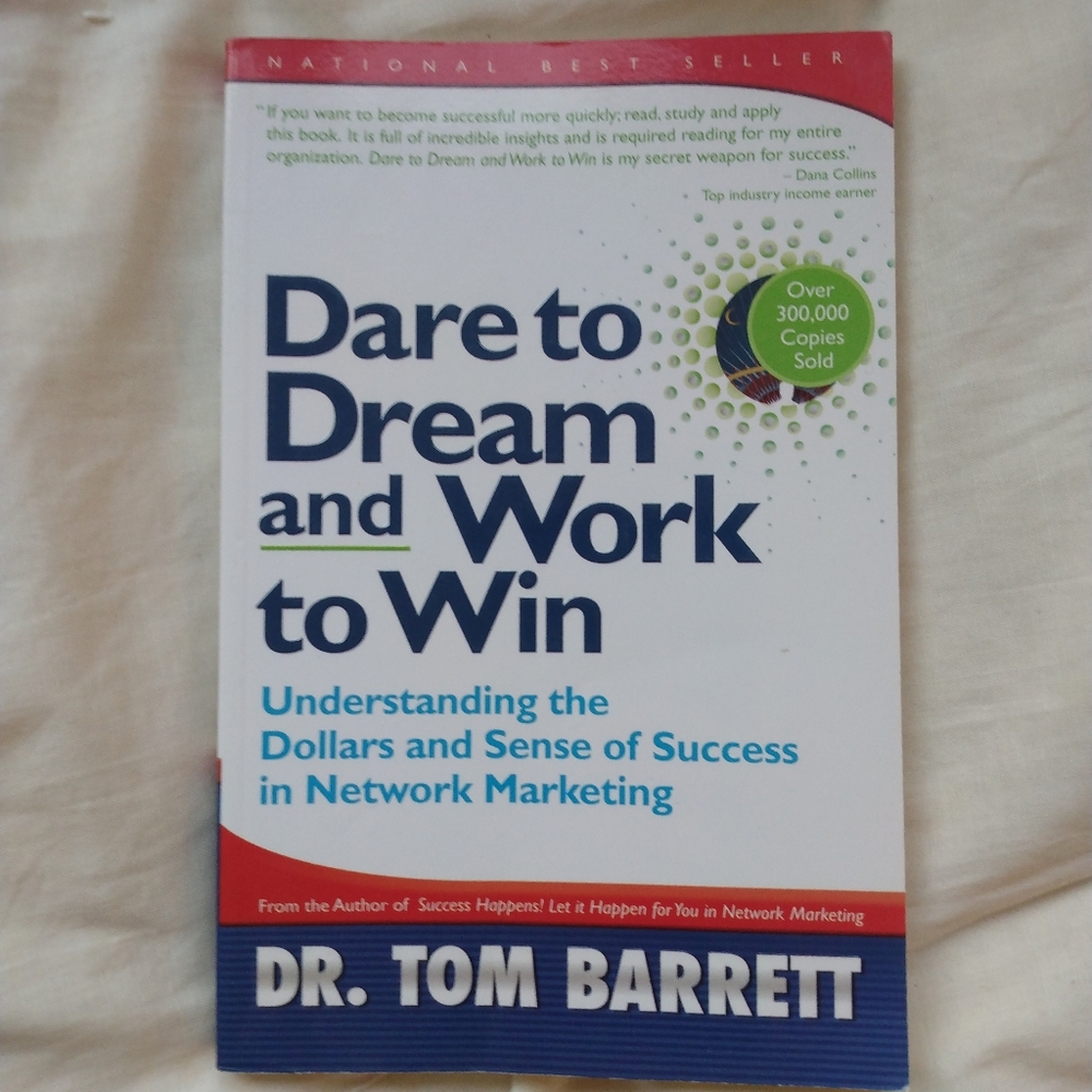 Network Marketing book by Tom Barret Dollars and Sense of Success
